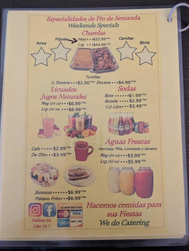 Yoguis Restaurant Menu image 3